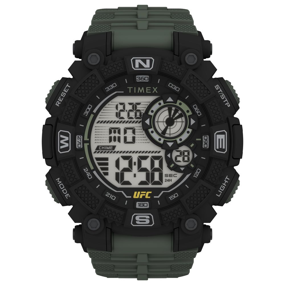 Bicolor Rubber Sport Watch, Timex  Herrenuhr