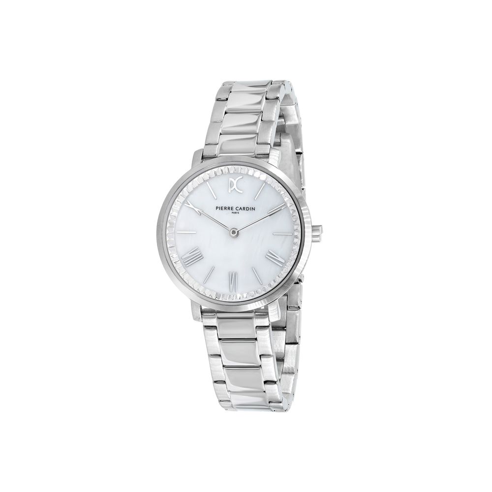 Gray Stainless Steel Dress Watch, Pierre Cardin Damenuhr