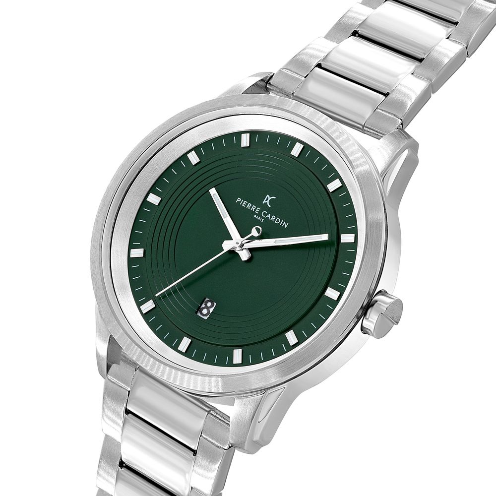 Gray Stainless Steel Dress Watch, Pierre Cardin Damenuhr