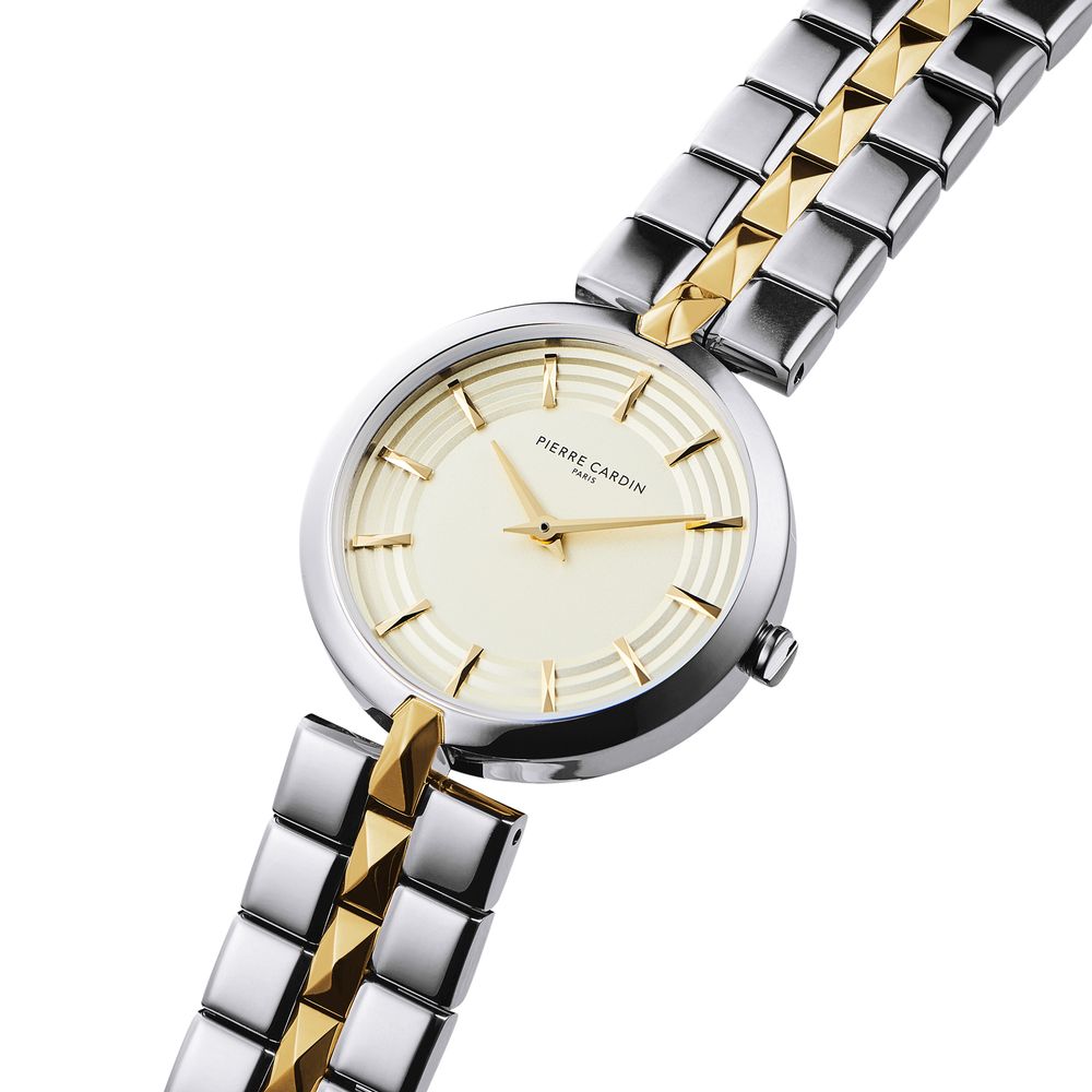 Gray Stainless Steel Dress Watch, Pierre Cardin Damenuhr