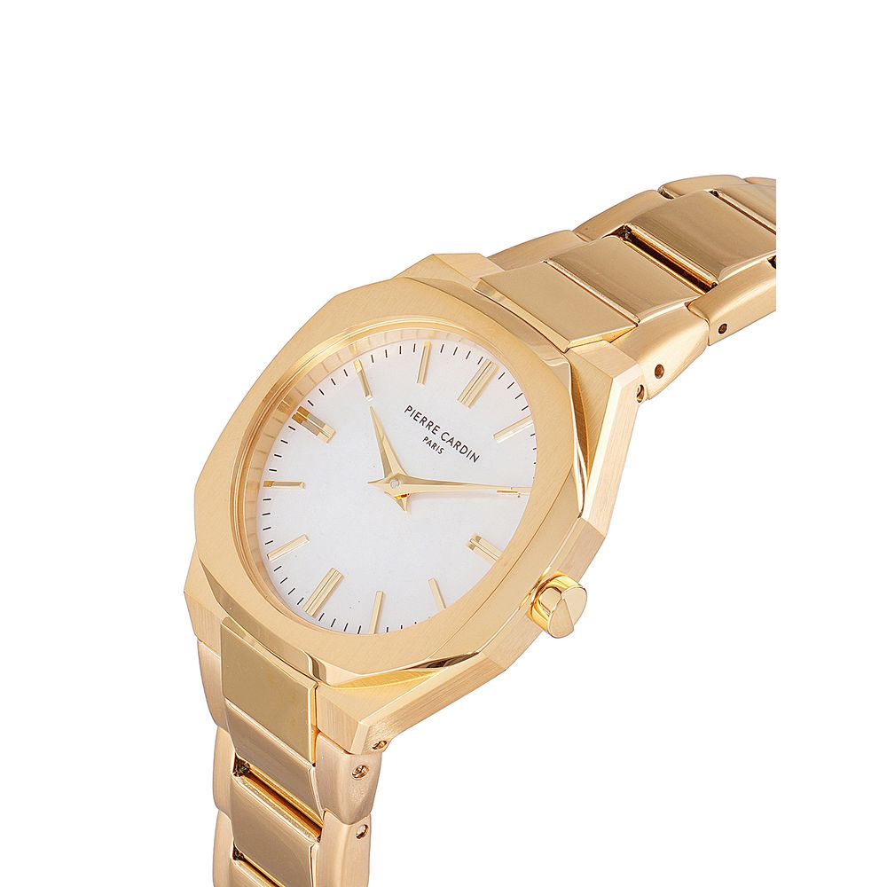 Gold Stainless Steel Dress Watch, Pierre Cardin Damenuhr