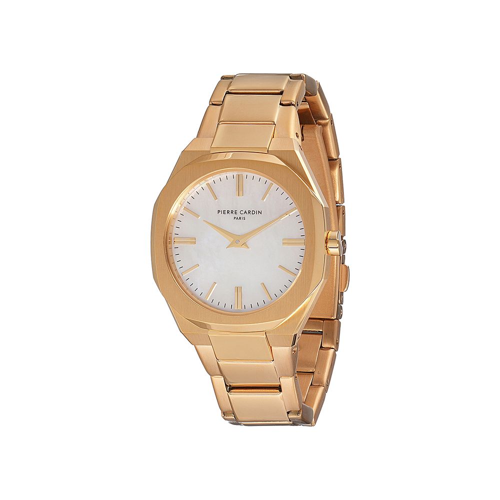 Gold Stainless Steel Dress Watch, Pierre Cardin Damenuhr