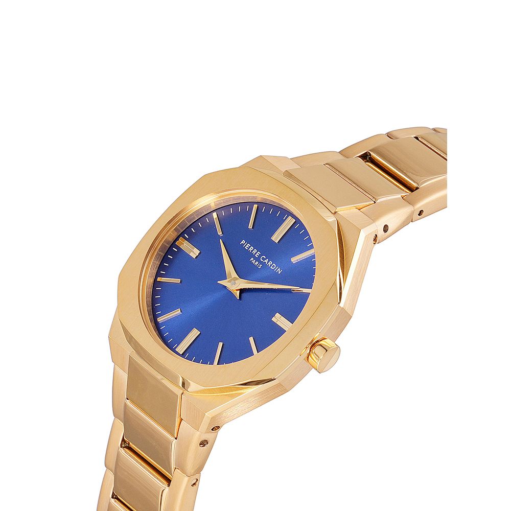 Gold Stainless Steel Dress Watch, Pierre Cardin Damenuhr
