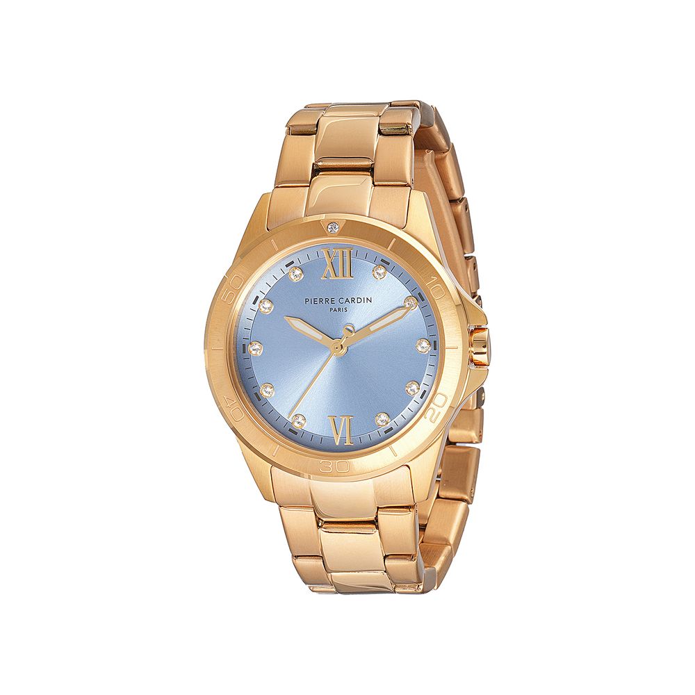 Gold Stainless Steel Dress Watch, Pierre Cardin Damenuhr