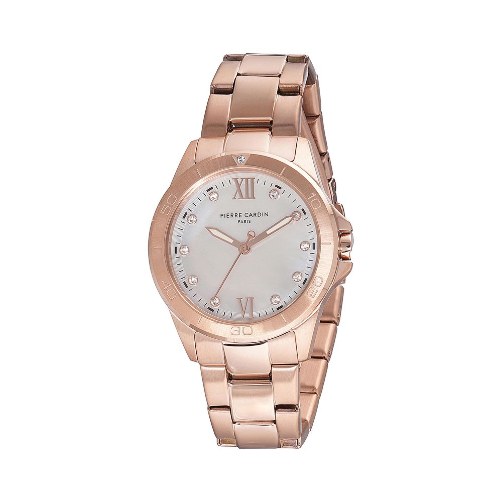 Multicolor Stainless Steel Dress Watch, Pierre Cardin Damenuhr