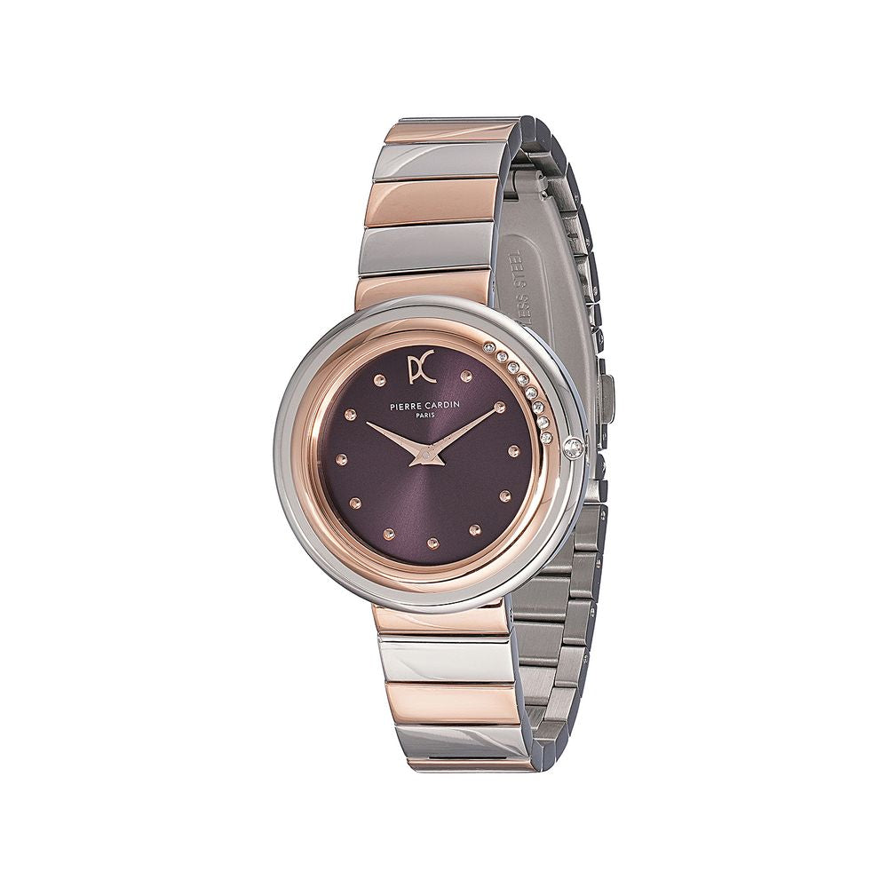 Multicolor Stainless Steel Dress Watch, Pierre Cardin Damenuhr