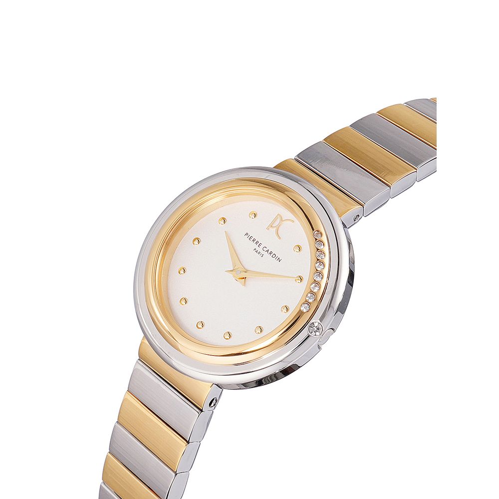Multicolor Stainless Steel Bracelet Watch, Pierre Cardin Damenuhr