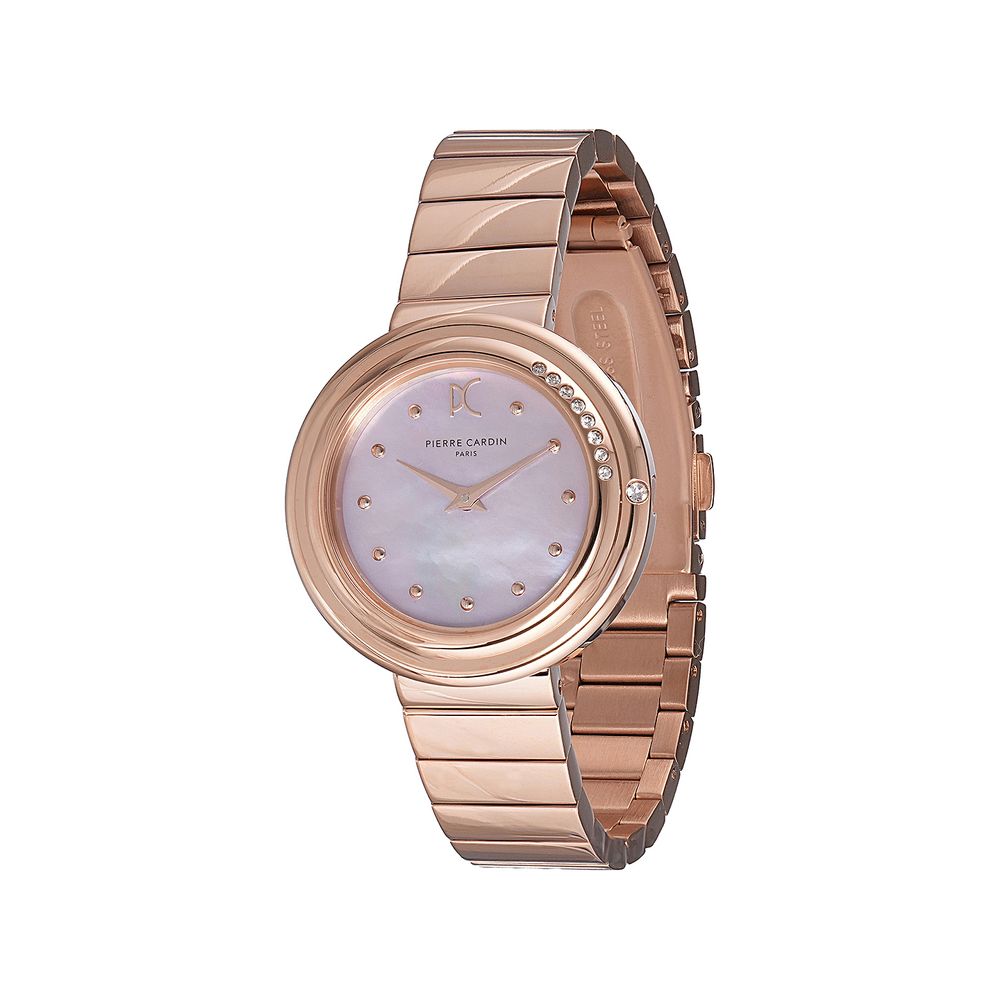 Gold Stainless Steel Dress Watch, Pierre Cardin Damenuhr