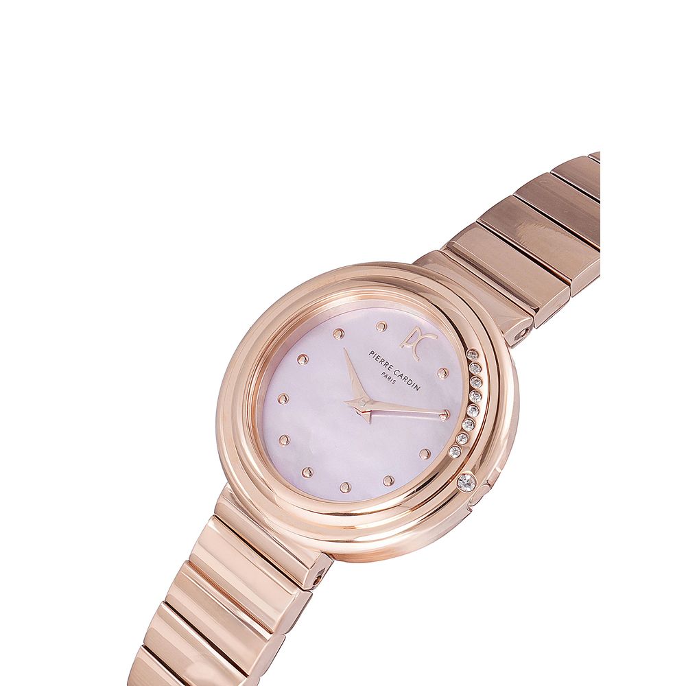 Gold Stainless Steel Dress Watch, Pierre Cardin Damenuhr