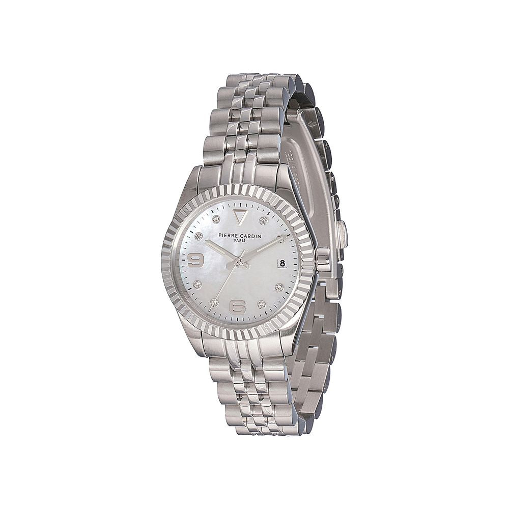 Gray Stainless Steel Dress Watch, Pierre Cardin Damenuhr
