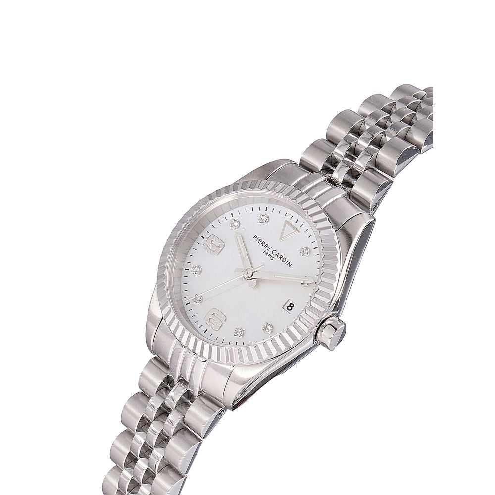 Gray Stainless Steel Dress Watch, Pierre Cardin Damenuhr