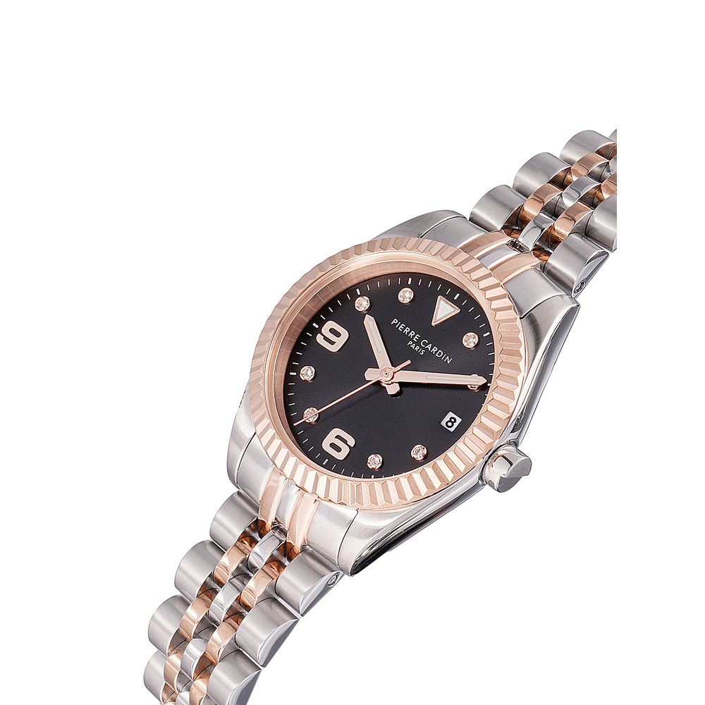 Gray Stainless Steel Dress Watch, Pierre Cardin Damenuhr