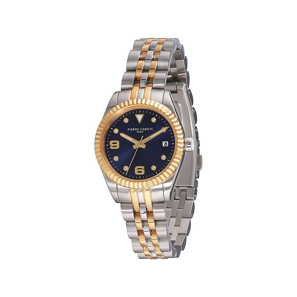 Gray Stainless Steel Bracelet Watch, Pierre Cardin Damenuhr