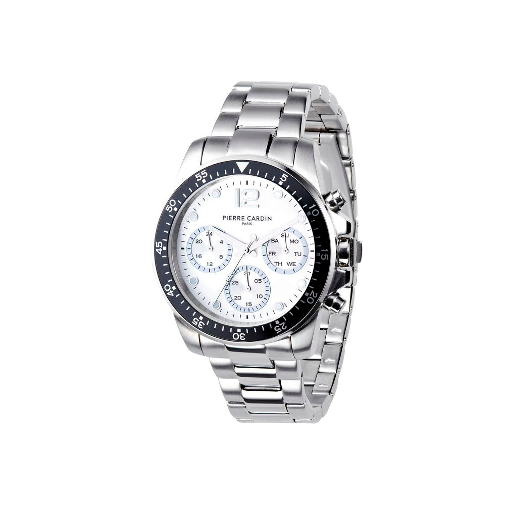 Gray Stainless Steel Dress Watch, Pierre Cardin Unisex