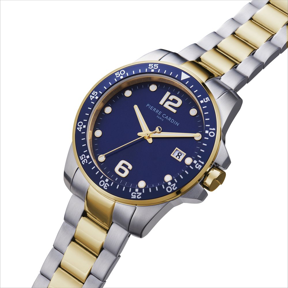 Multicolor Stainless Steel Dress Watch, Pierre Cardin Damenuhr