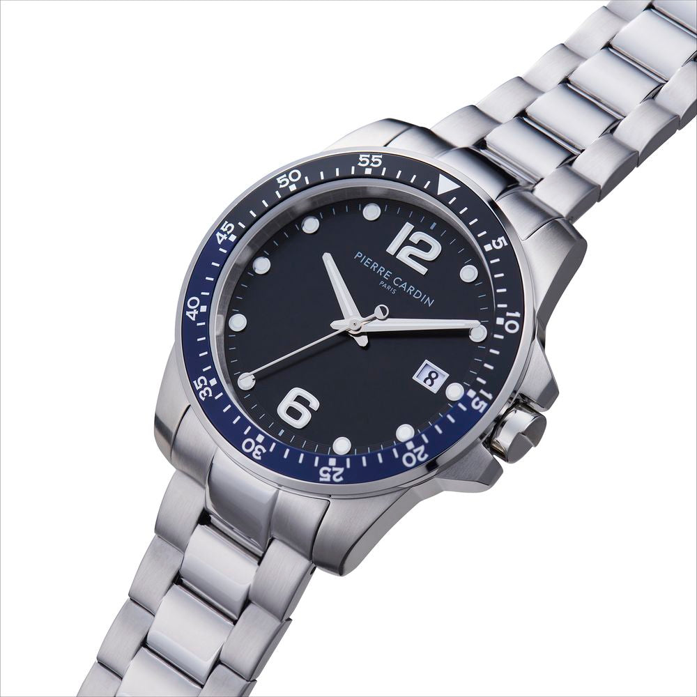 Gray Stainless Steel Dress Watch, Pierre Cardin Damenuhr