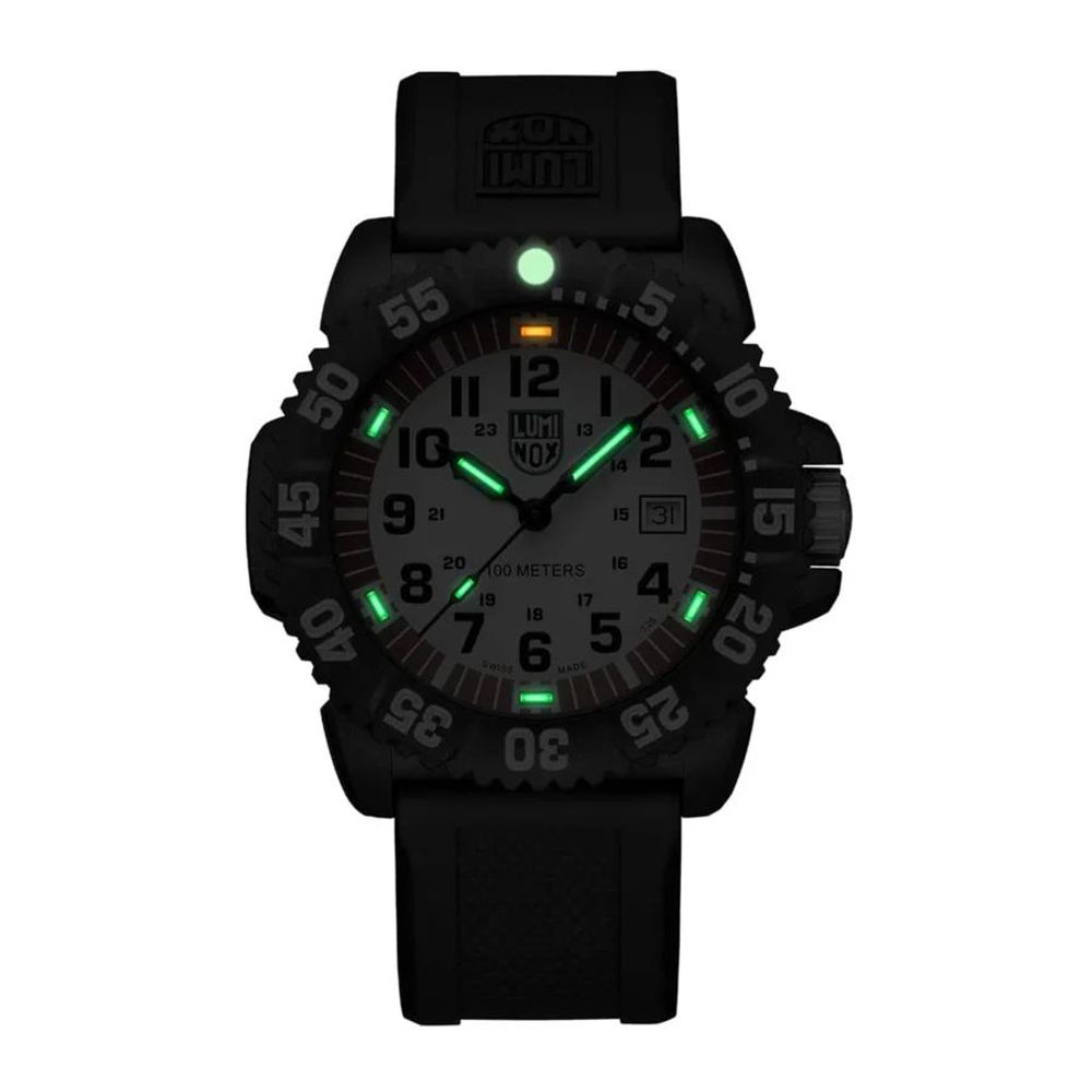 Black Resin Sport Watch, Luminox Herrenuhr