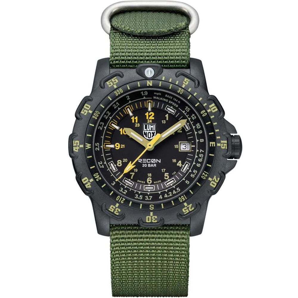 Bicolor Nylon Sport Watch, Luminox Herrenuhr