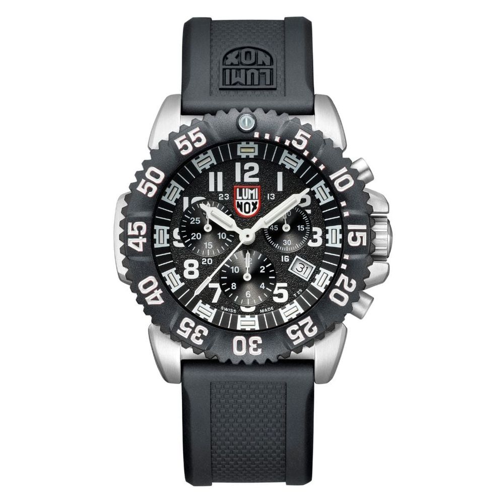 Gray Rubber Sport Watch, Luminox Herrenuhr