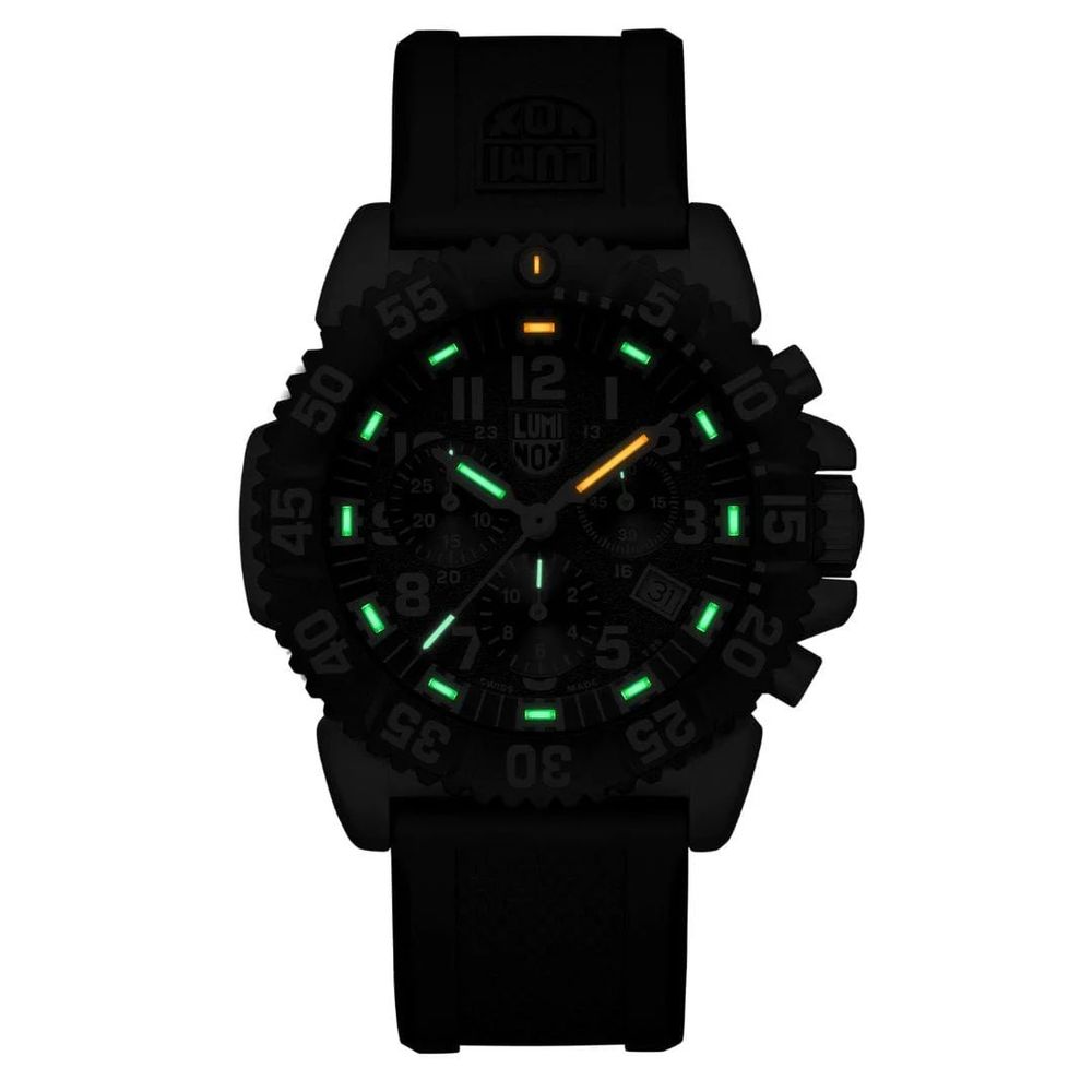 Gray Rubber Sport Watch, Luminox Herrenuhr