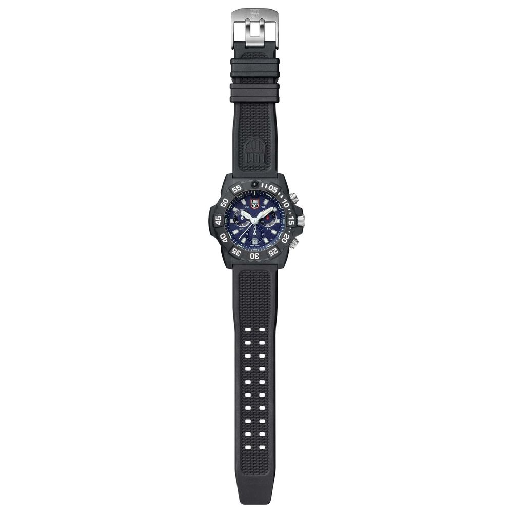 Black Rubber Sport Watch, Luminox Herrenuhr
