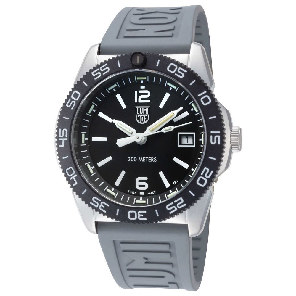 Gray Rubber Sport Watch, Luminox Herrenuhr
