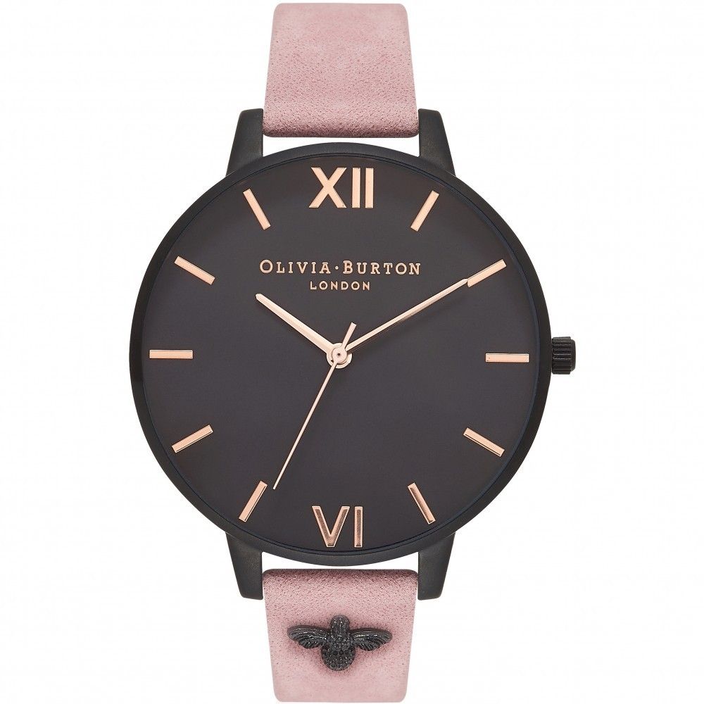 Multicolor Artificial Leather Dress Watch, Olivia Burton Damenuhr