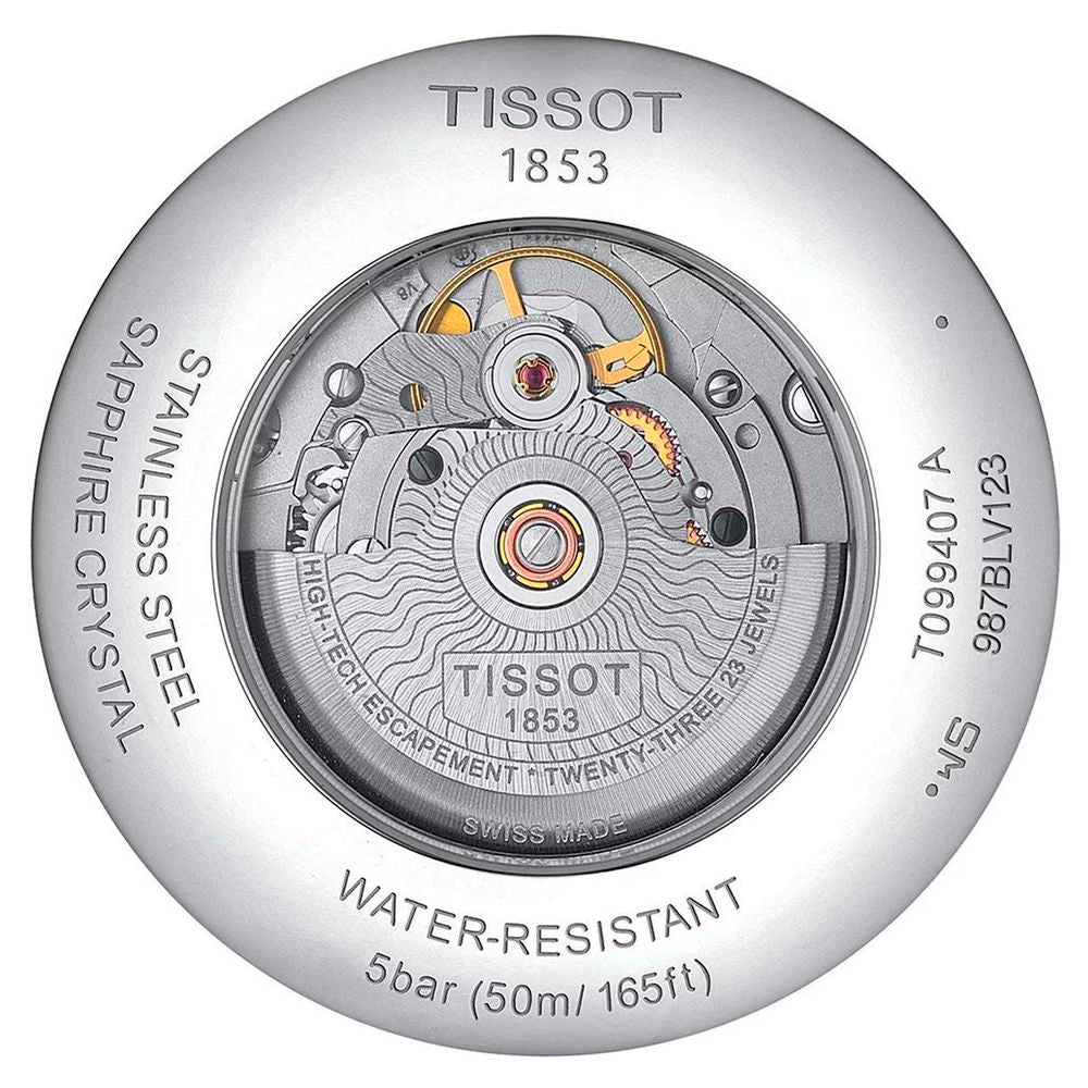 Gray Stainless Steel Dress Watch, Tissot Herrenuhr