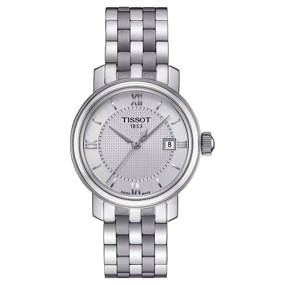Gray Stainless Steel Dress Watch, Tissot Herrenuhr