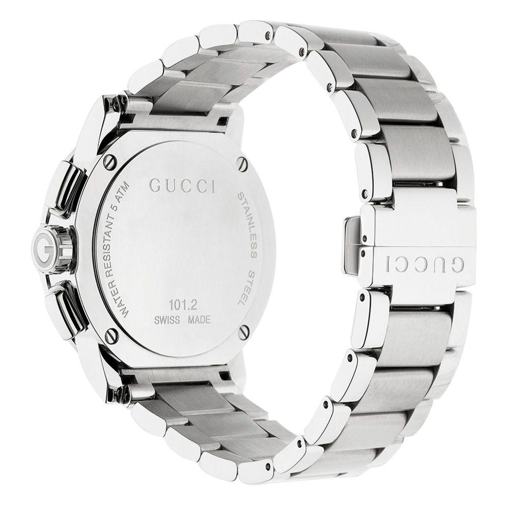 Gray Stainless Steel Dress Watch, Herrenuhr Gucci