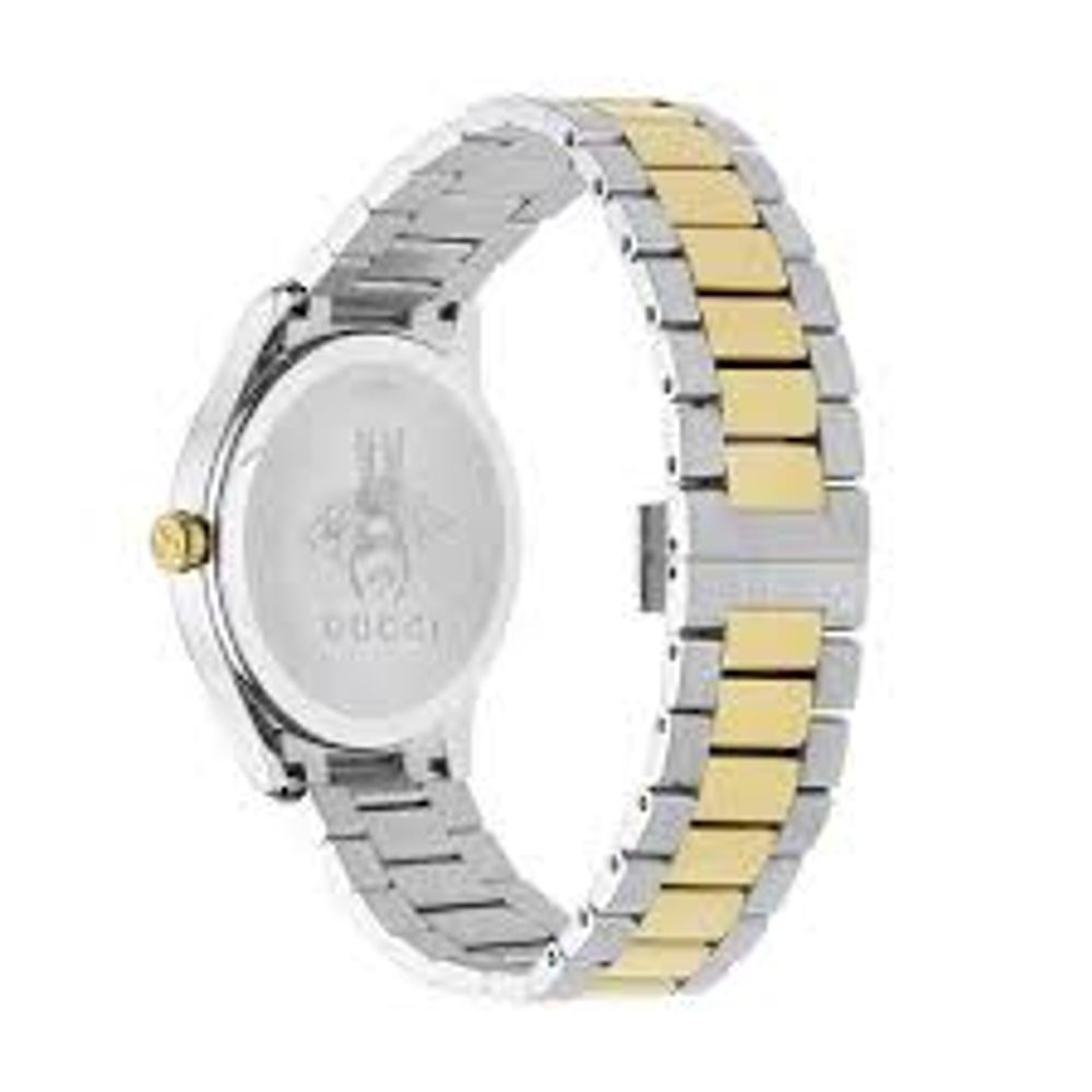 Silver Stainless Steel Dress Watch, Damenuhr Gucci