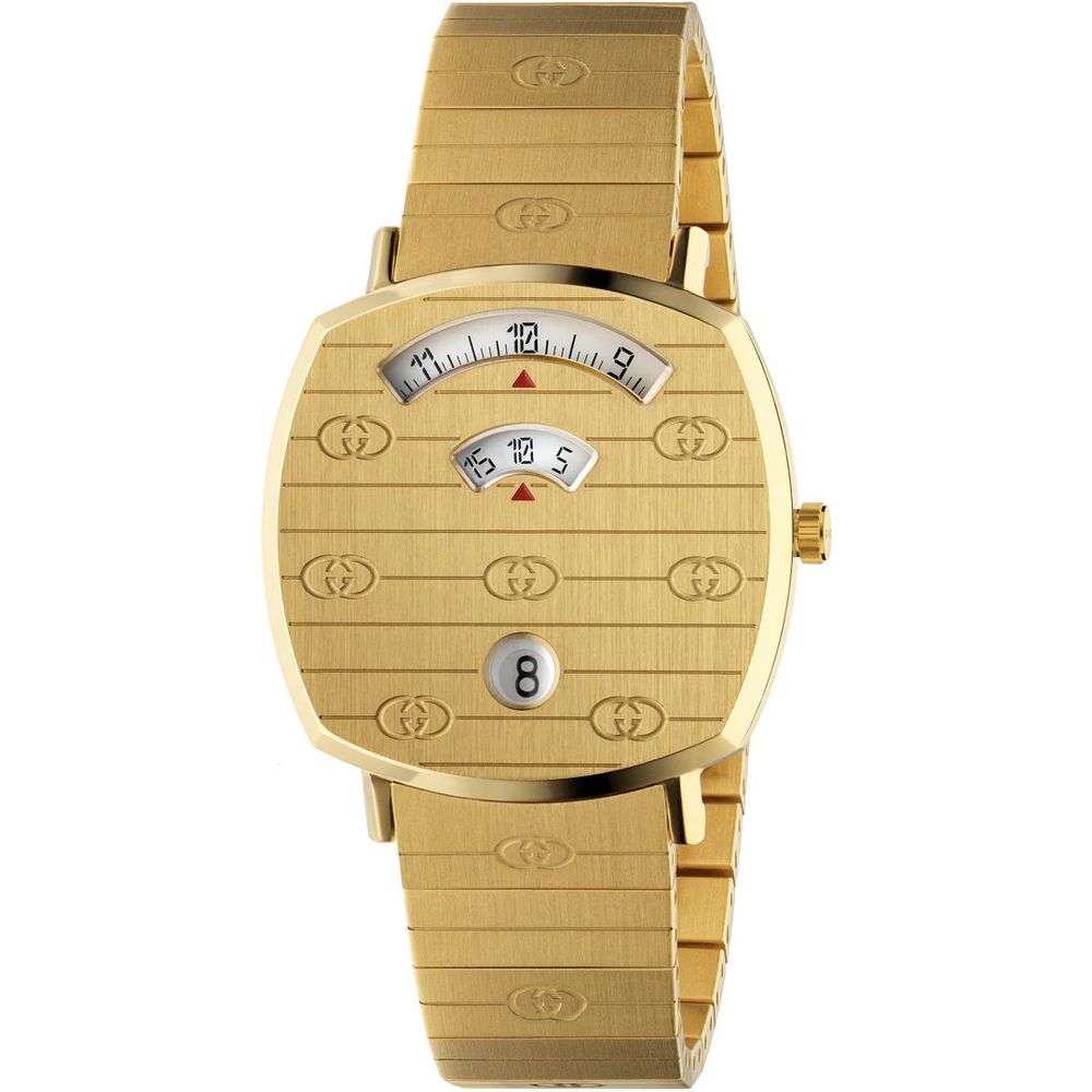 Gold Stainless Steel Dress Watch, Damenuhr Gucci