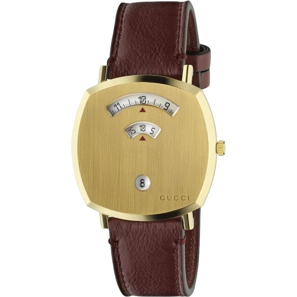 Multicolor Leather Dress Watch, Damenuhr Gucci