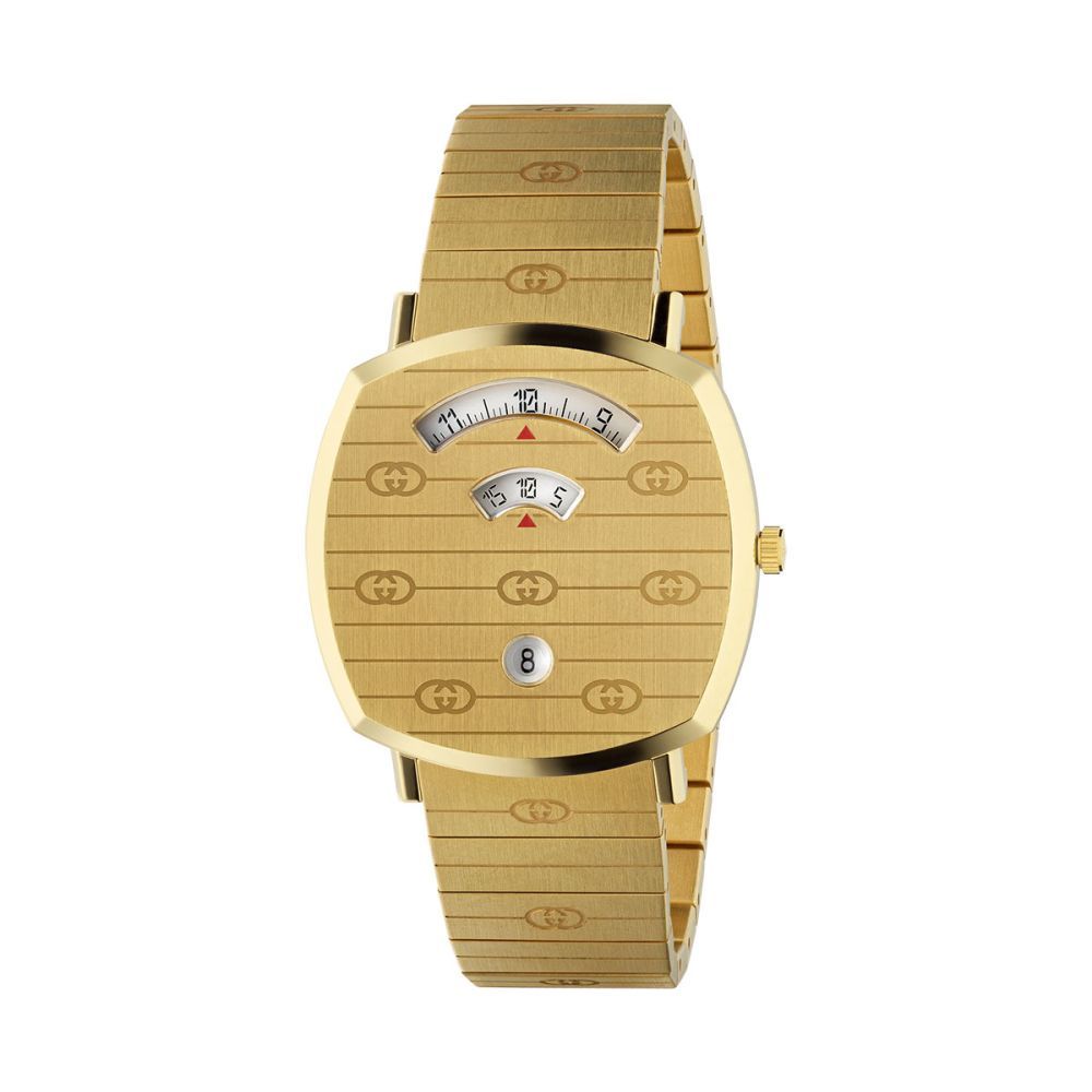 Gold Stainless Steel Dress Watch, Damenuhr Gucci