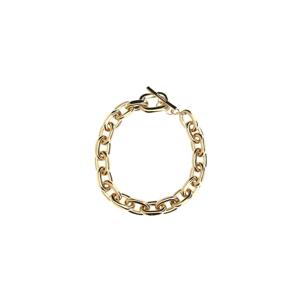 Gold Aluminum Necklace, Rabanne