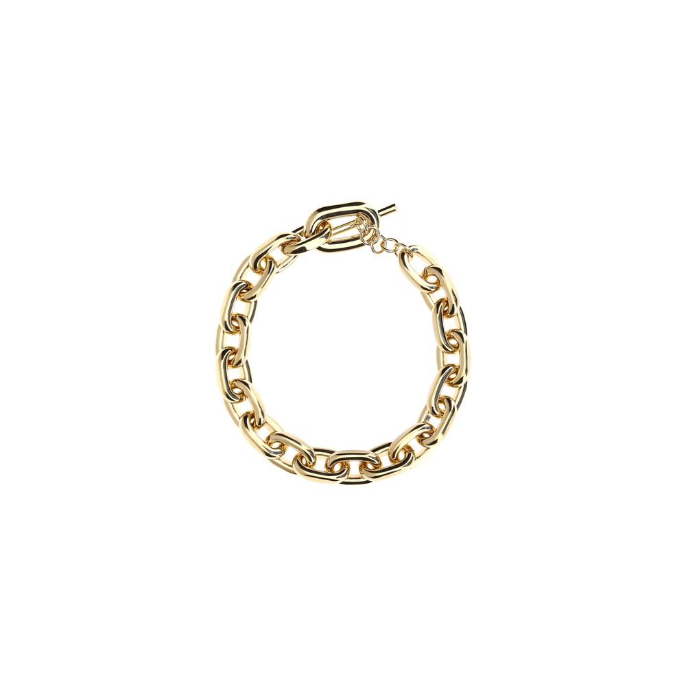 Gold Aluminum Necklace, Rabanne