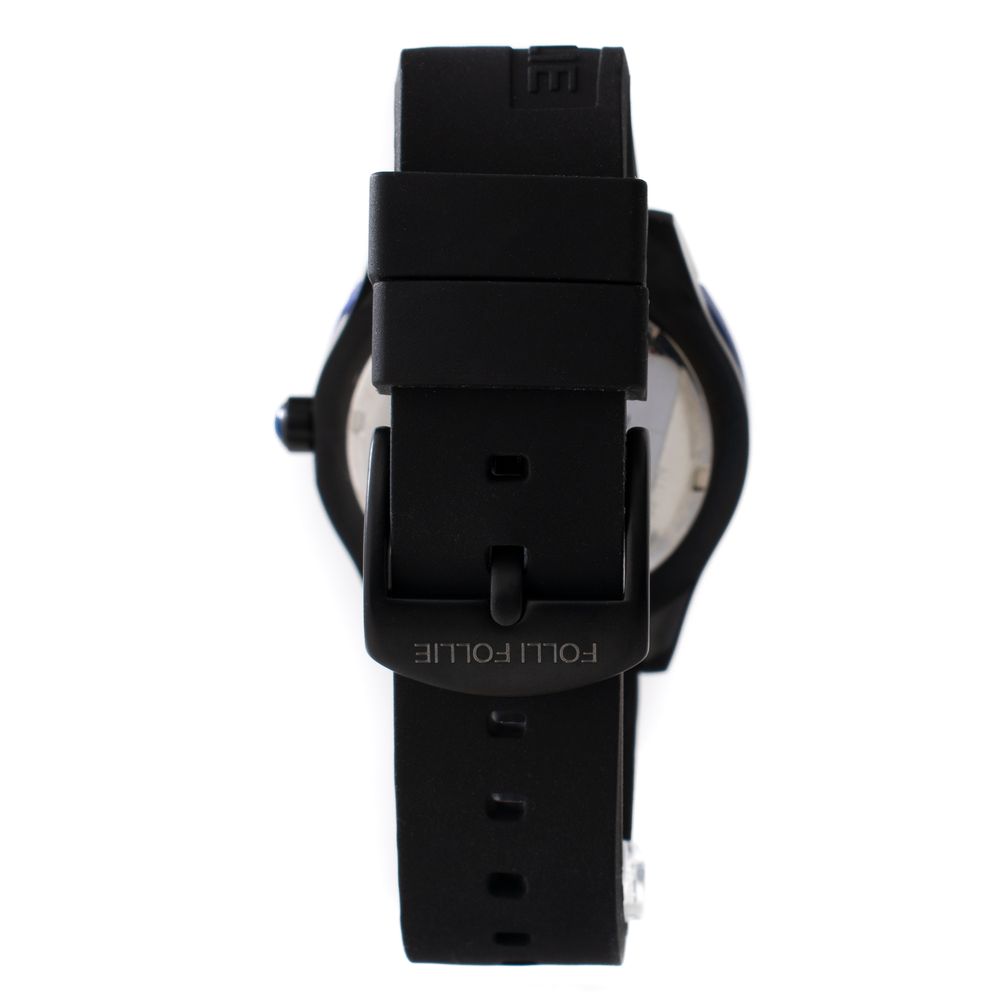Black Synthetic Sport Watch, Folli Folli Damenuhr