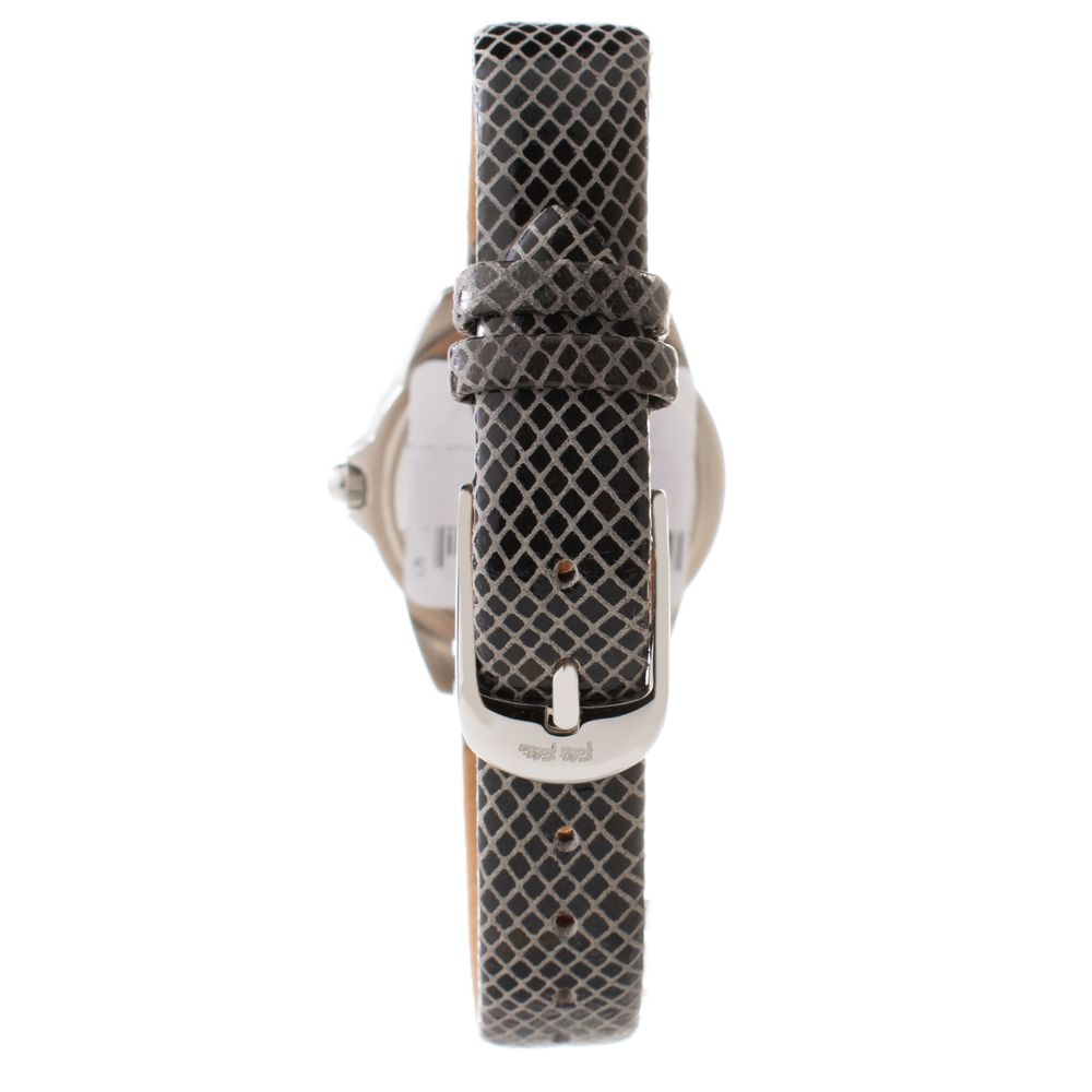 Gray Leather Dress Watch, Folli Folli Damenuhr