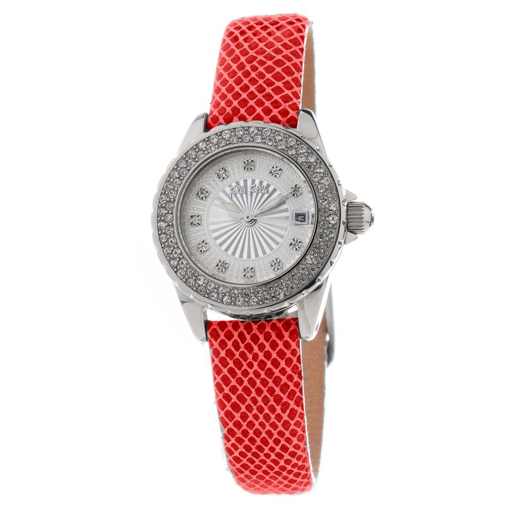 Multicolor Leather Dress Watch, Folli Folli Damenuhr