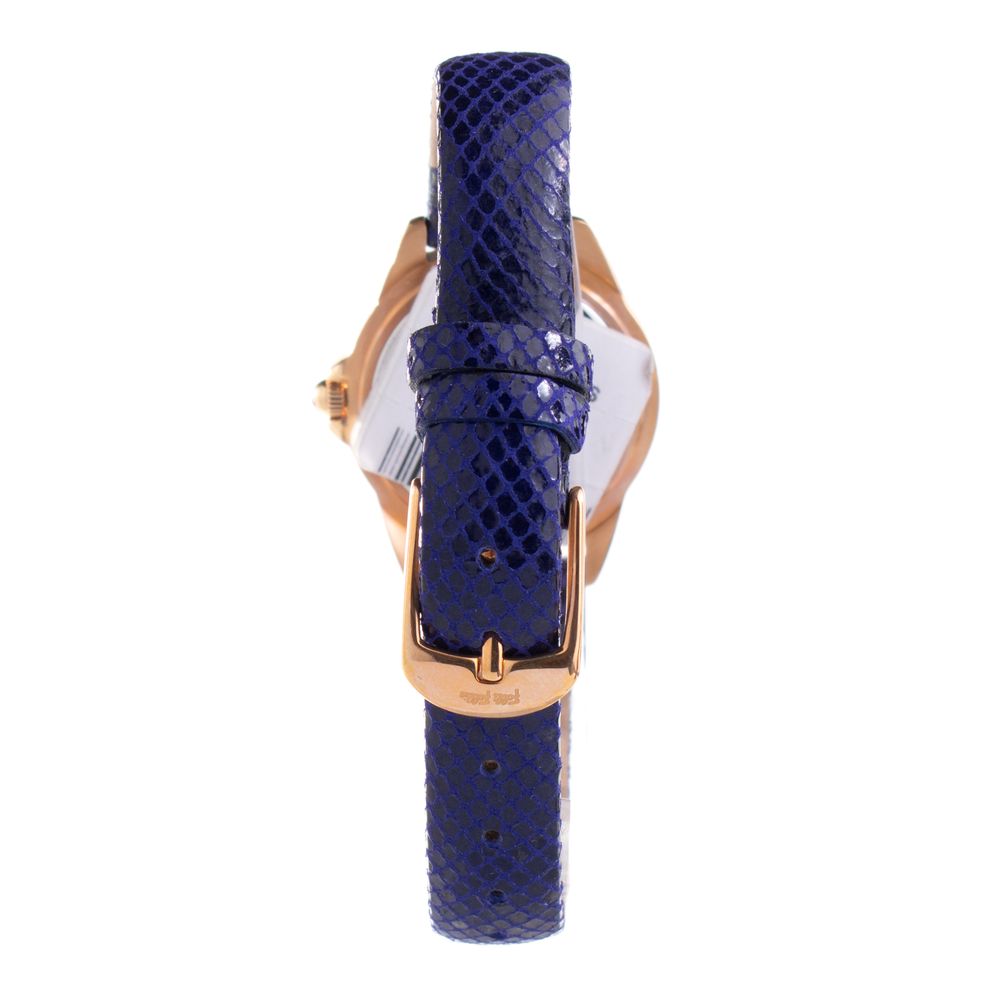 Blue Leather Dress Watch, Folli Folli Damenuhr
