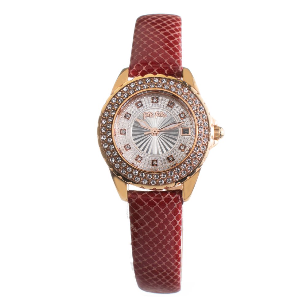 Multicolor Leather Dress Watch, Folli Folli Damenuhr