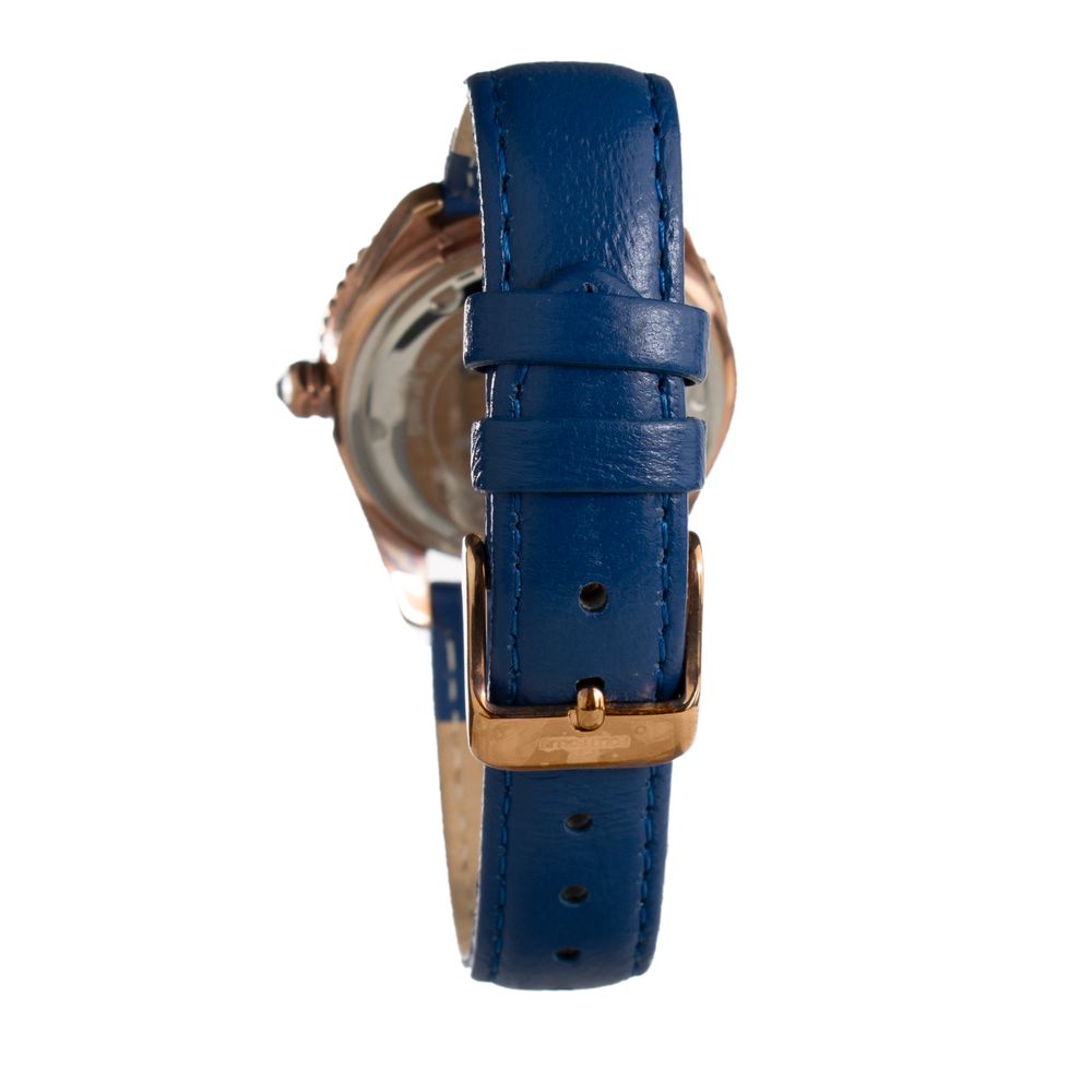 Blue Leather Dress Watch, Folli Folli Damenuhr