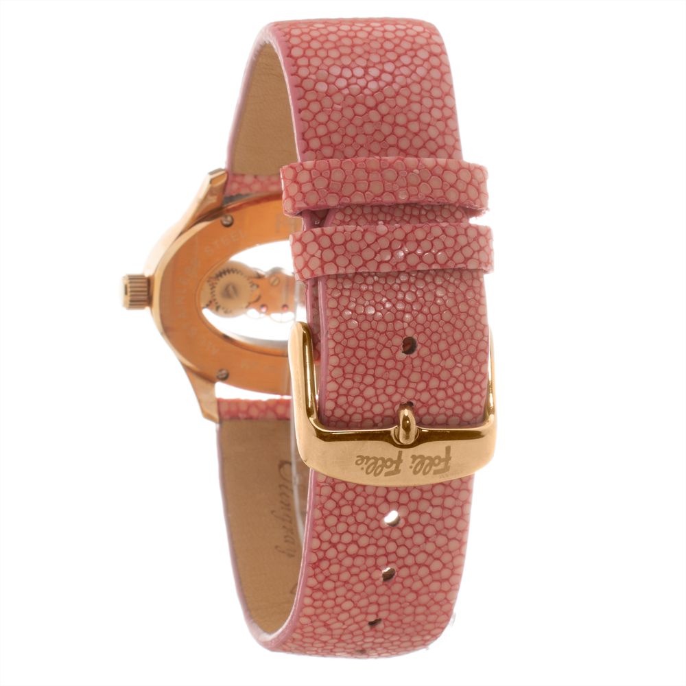 Multicolor Leather Dress Watch, Folli Folli Damenuhr