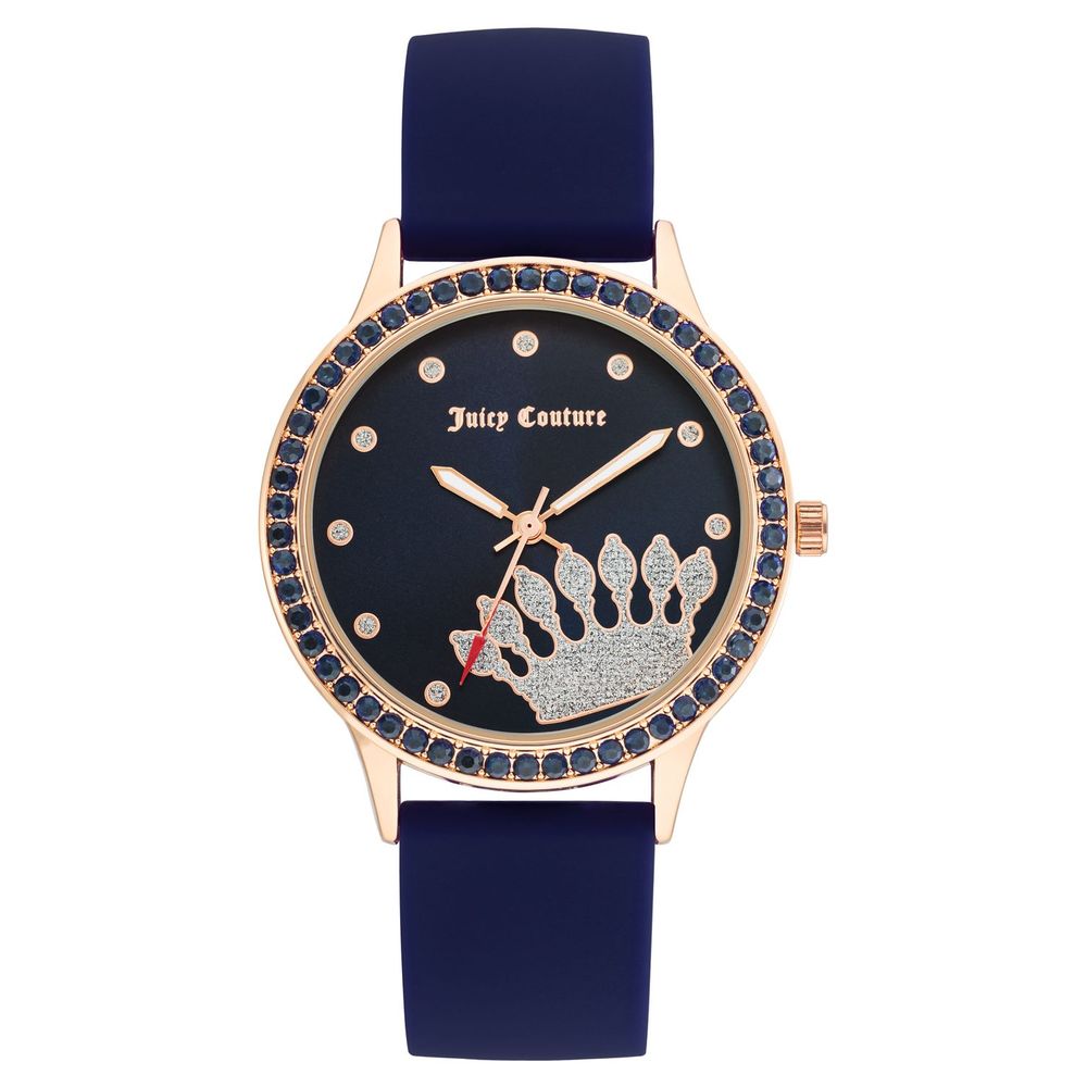 Blue Synthetic Bracelet Watch, Juicy Couture Damenuhr