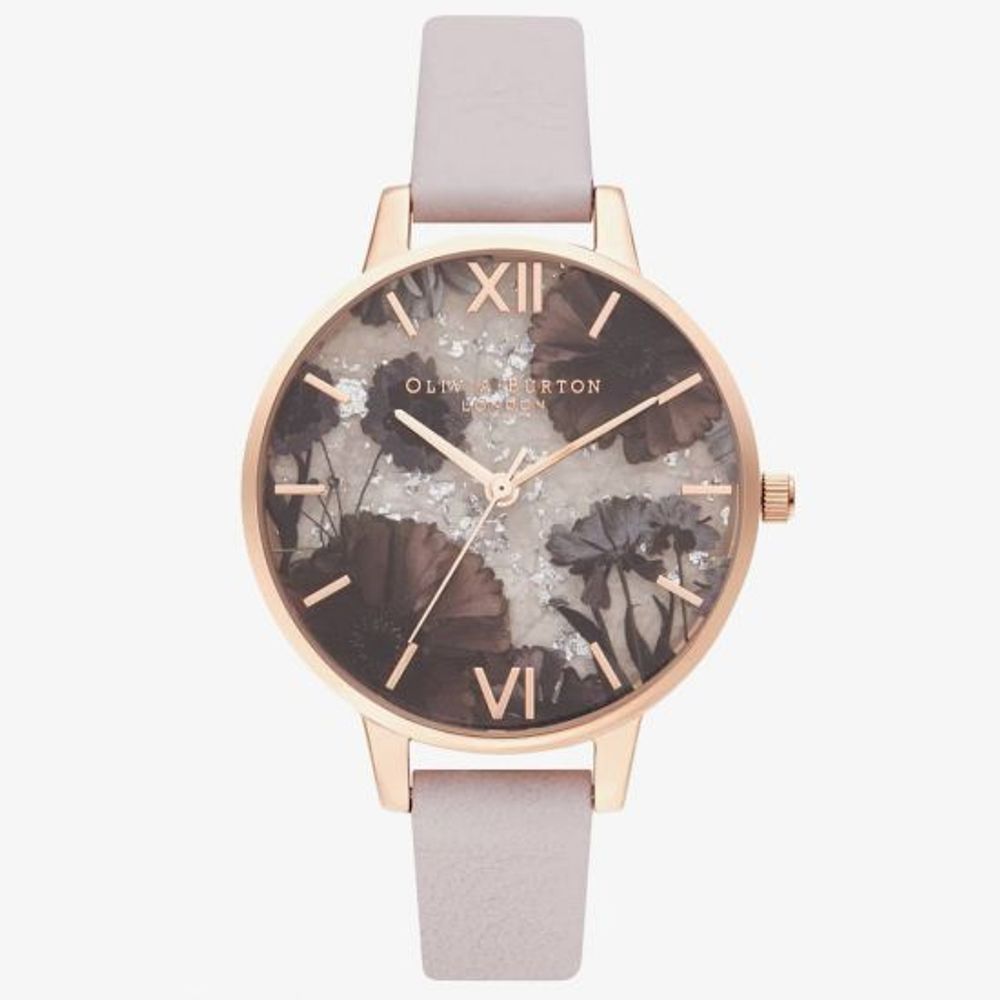 Multicolor Artificial Leather Dress Watch, Olivia Burton Damenuhr