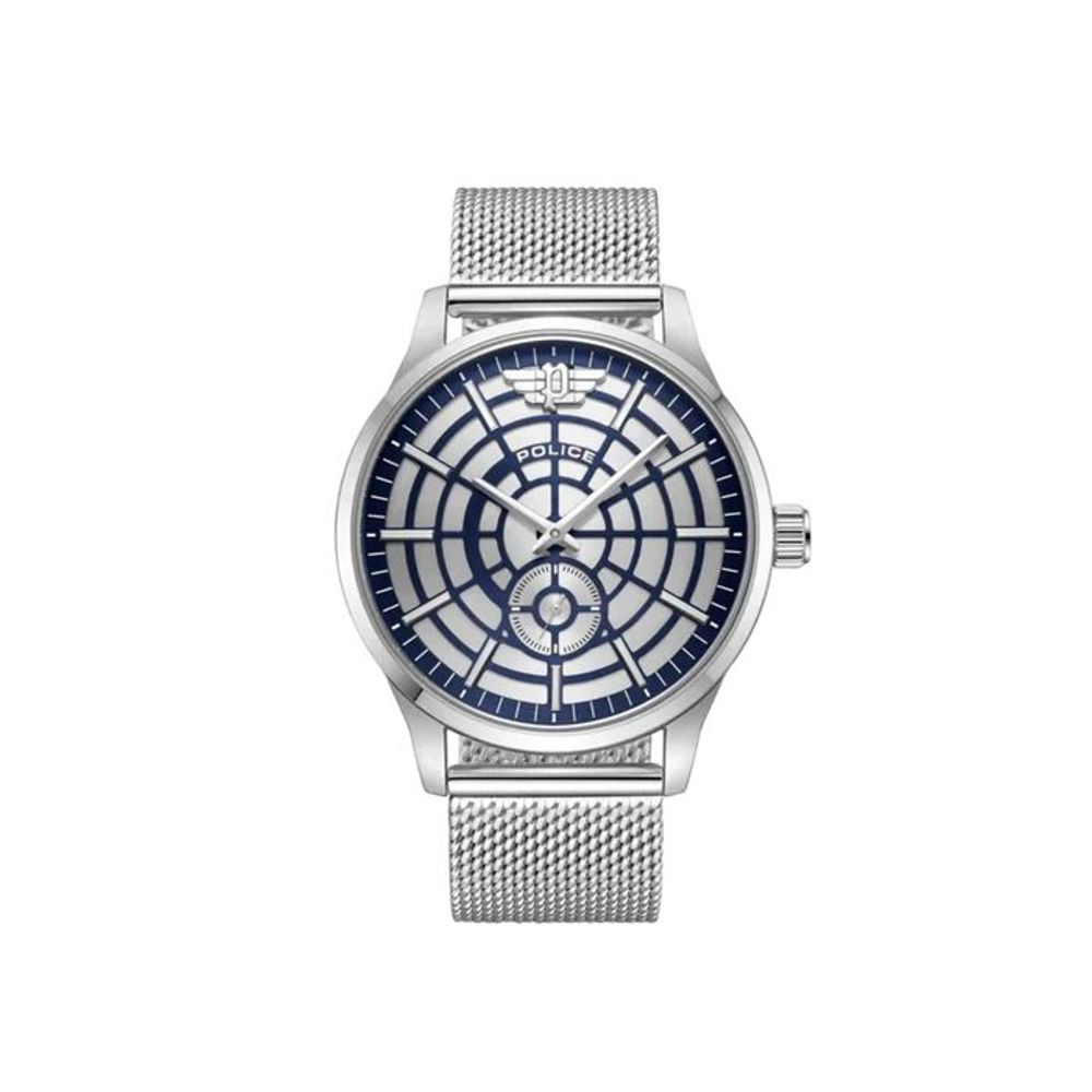 Gray Stainless Steel Dress Watch, Police Herrenuhr