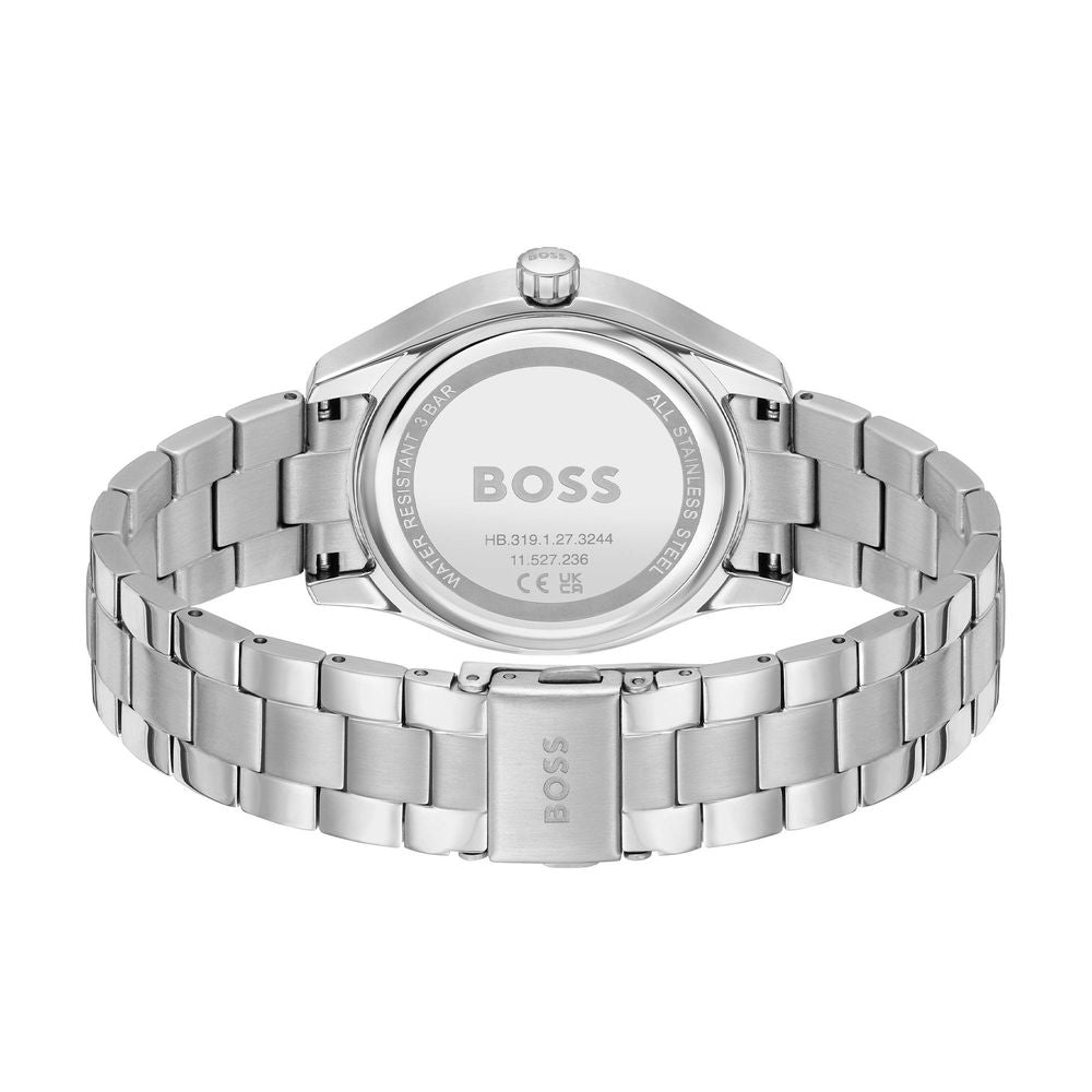 Silver Stainless Steel Dress Watch, Hugo Boss Damenuhren