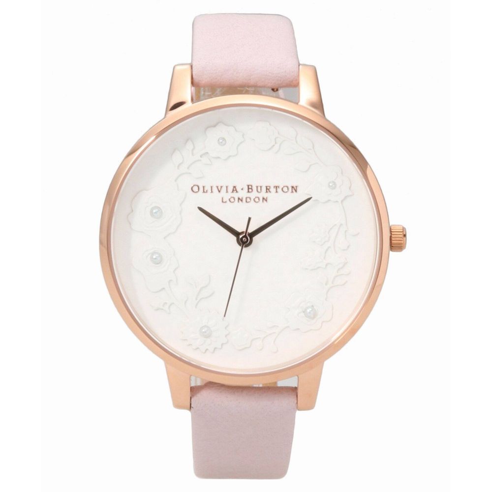 Multicolor Artificial Leather Dress Watch, Olivia Burton Damenuhr