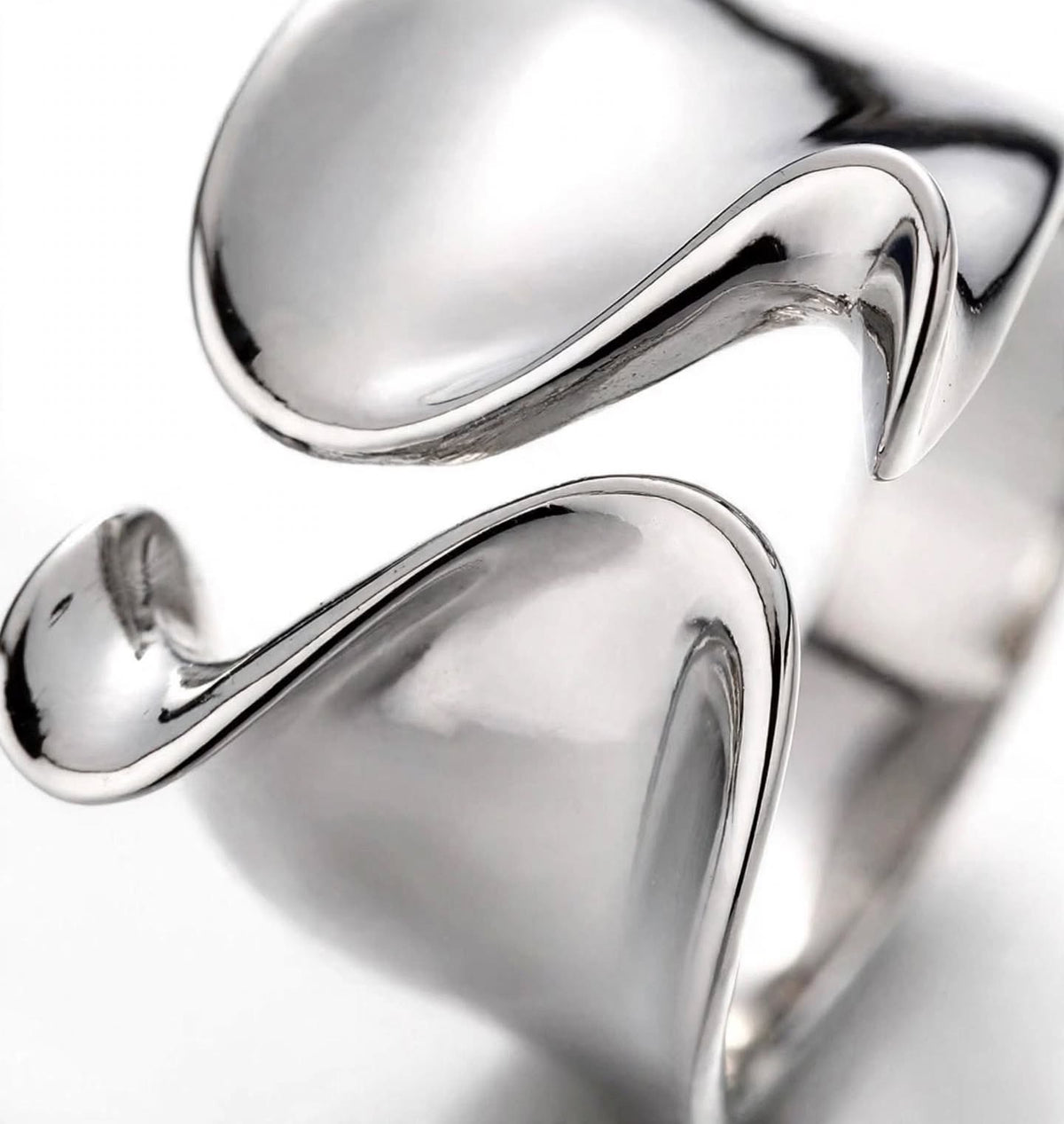 Gaiara-Ring , 925 Silber, Silberring  | größenverstellbarer Damenring