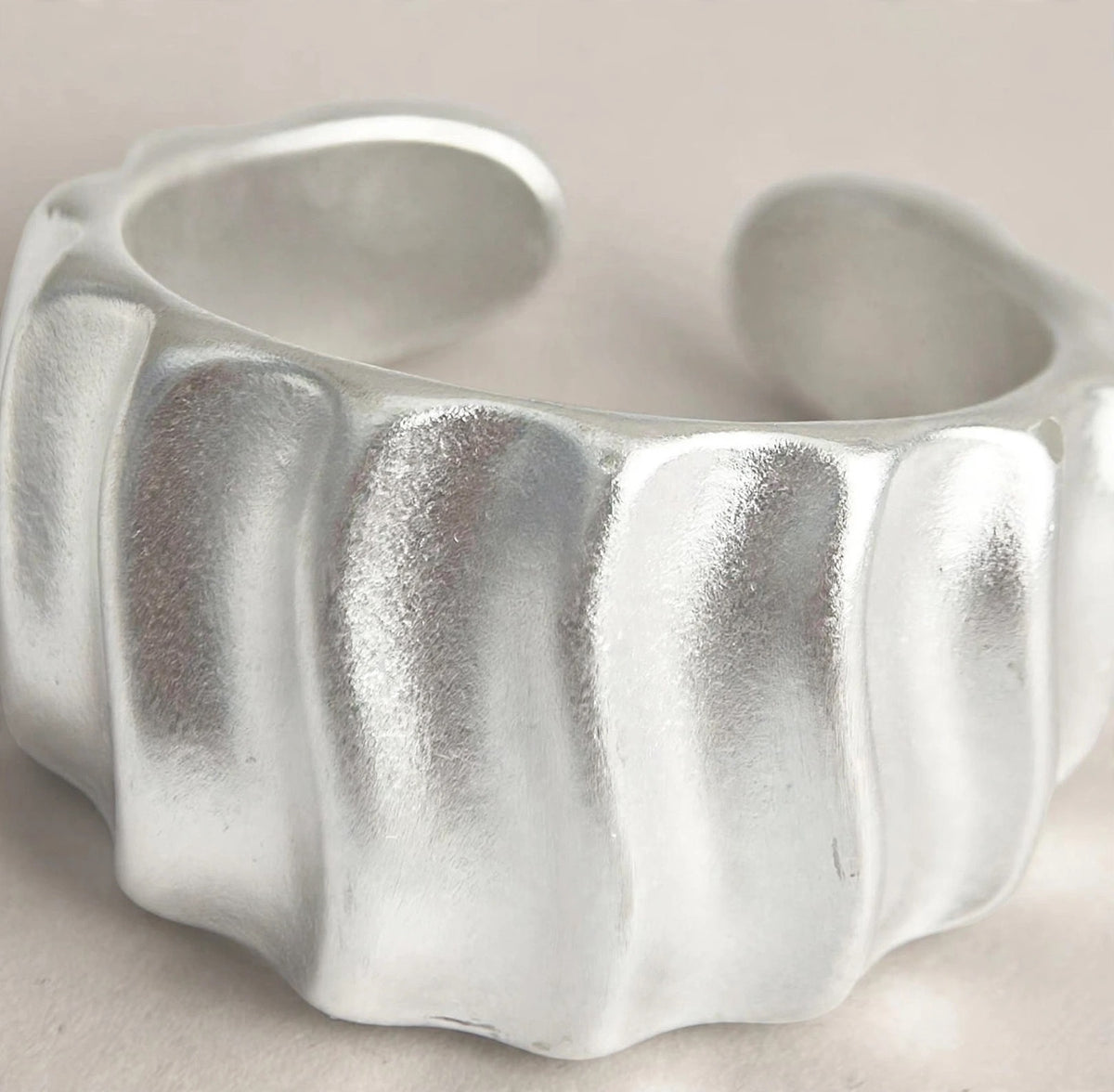 Marea Wave- Ring , 925 Silber, Silberring  | größenverstellbarer Damenring